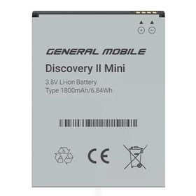 General Mobile Discovery 2 Mini 1800 mAh Batarya