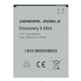 General Mobile Discovery 2 Mini 1800 mAh Batarya