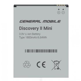 General Mobile Discovery 2 Mini 1800 mAh Batarya