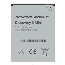 General Mobile Discovery 2 Mini 1800 mAh Batarya