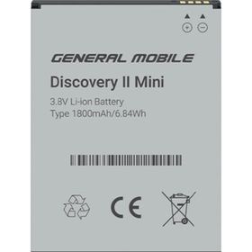 General Mobile Discovery 2 Mini 1800 mAh Batarya