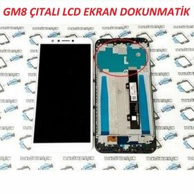 General Mobile Discovery GM8 Go Lcd Ekran Dokunmatik Beyaz Çıtalı