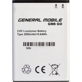 General Mobile Gm 8 Go 2800 mAh Batarya