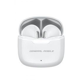 General Mobile GM Pods 3 Beyaz Bluetooth Kulaklık