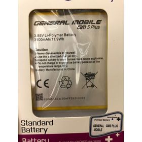 General Mobile Gm5 Plus Batarya Pil
