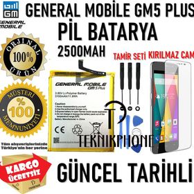 General Mobile Gm5 Plus Kırılmaz Cam