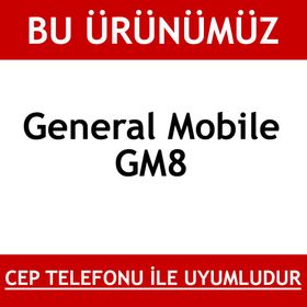 General Mobile Gm8 Temperli Ekran Koruyucu Kırılmaz Cam