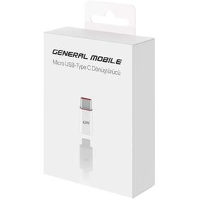General Mobile M100372 Micro USB Type-C Dönüştürücü