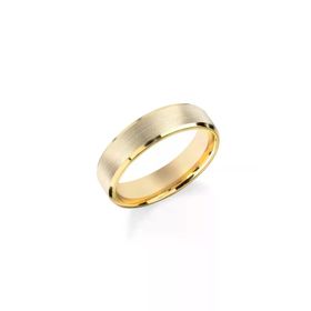 Generic KS0030 925 Ayar Gümüş Mat Alyans
