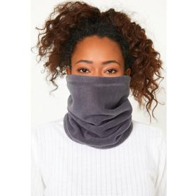 Genius Store Kadın Polar Füme Outdoor Boyunluk
