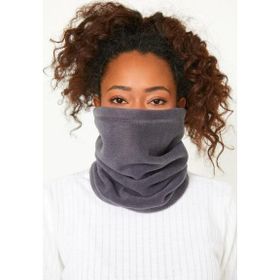 Genius Store Kadın Polar Füme Outdoor Boyunluk