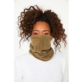 Genius Store Kadın Polar Haki Outdoor Boyunluk
