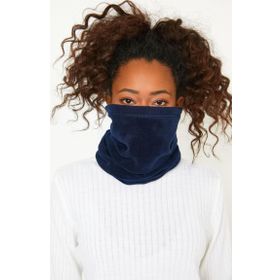 Genius Store Kadın Polar Lacivert Outdoor Boyunluk