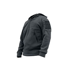 Genius Store Kompat Tactical Füme Kapüşonlu Outdoor Erkek Polar