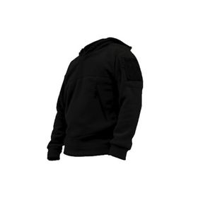 Genius Store Kompat Tactical Siyah Kapüşonlu Outdoor Erkek Polar