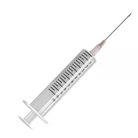Genject Pembe Uzun İğneli 10 ml 18 gr x 38 mm 2 Parça 10 Adet Enjektör