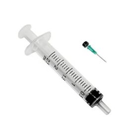 Genject Yeşil Kısa İğneli 2.5 ml 21 g x 16 mm 3 Parça 10 Adet Enjektör