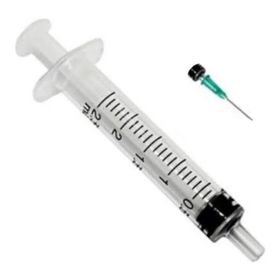 Genject Yeşil Kısa İğneli 2.5 ml 21 g x 16 mm 3 Parça 10 Adet Enjektör