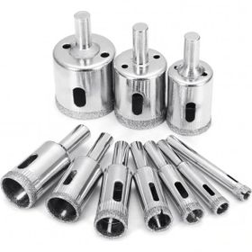 Genpazar 10 mm Elmas Kaplı Cam Fayans Delme Ucu