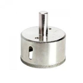 Genpazar 50 mm Elmas Kaplı Cam Fayans Mermer Seramik Delme Ucu
