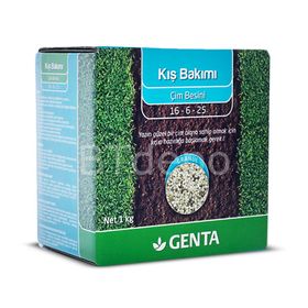 Genta 1 kg Kış Bakım Çim Gübresi Çim Besini