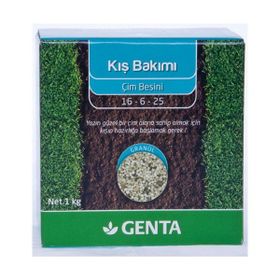 Genta 1 kg Kış Bakım Çim Gübresi Çim Besini