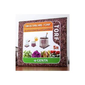 Genta 5 lt Sıkıştırılmış Torf