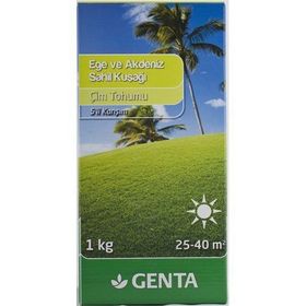 Genta Ege Ve Akdeniz Sahil 1 kg Çim Tohumu