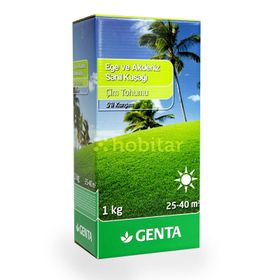 Genta Ege Ve Akdeniz Sahil 1 kg Çim Tohumu