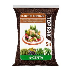 Genta Kaktüs İçin 5 lt Özel Toprak