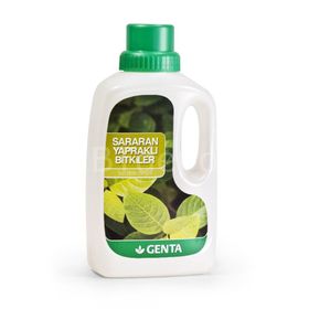 Genta Sararan Yapraklar İçin Sıvı Besin