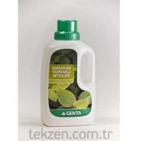Genta Sararan Yapraklar İçin Sıvı Besin