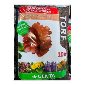 Genta Sardunya ve Çiçekli 10 lt Bitki Torfu