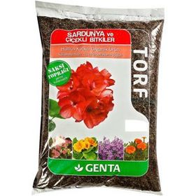Genta Sardunya ve Çiçekli 10 lt Bitki Torfu