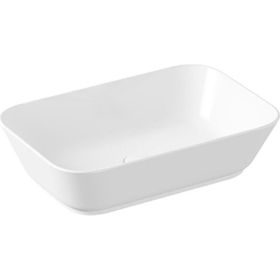 Geo 7425B003-0016 60 cm Beyaz Dikdörtgen Çanak Lavabo