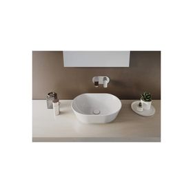 GEO 7427B003-0016 55 cm Beyaz Oval Çanak Lavabo