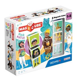 Geomag 6 Parça Magicube Mix&Match Karakterler