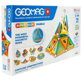 Geomag S01000379 Supercolor Panels 78 Parça Manyetik Zeka Oyunu