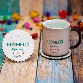 Geometri Öğretmeni Kupa Bardak