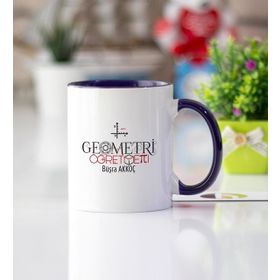 Geometri Öğretmeni Kupa Bardak