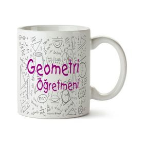 Geometri Öğretmeni Kupa Bardak