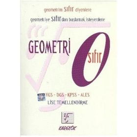 Geometri Sıfır TYT KPSS ALES Karekök Yayınları