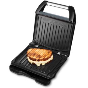 George Foreman 25041-56 28x17 cm Gri Yüksek Kaliteli Izgara