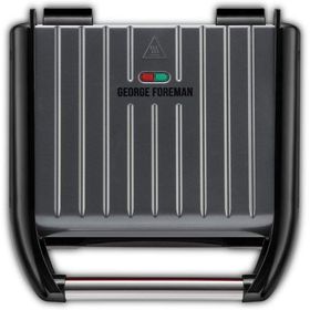 George Foreman 25041-56 28x17 cm Gri Yüksek Kaliteli Izgara
