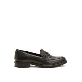 George Hogg 93332 Deri Siyah Kadın Loafer
