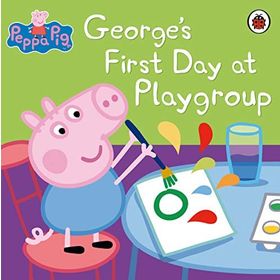 George's First Day at Playgroup : Sticker Book