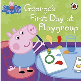 George's First Day at Playgroup : Sticker Book