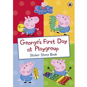 George's First Day at Playgroup : Sticker Book