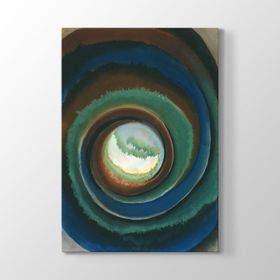 Georgia OKeeffe - Pond İn The Woods Tablosu