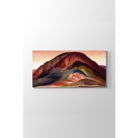 Georgia OKeeffe - Rust Red Hills Tablosu